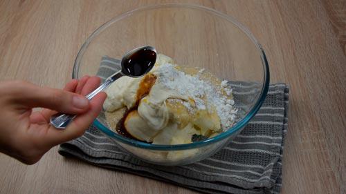 relleno para la tarta de queso New York Cheesecake