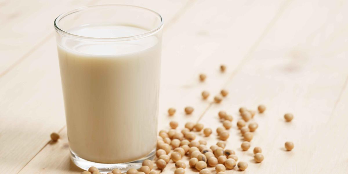 leche de soja casera