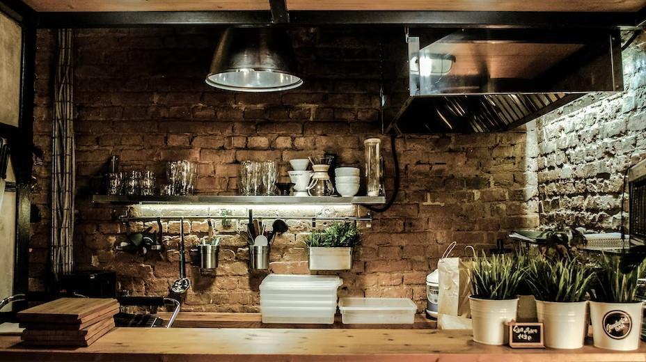 diseño cocina rustica moderna