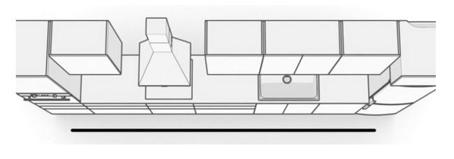 triangulo cocina en linea