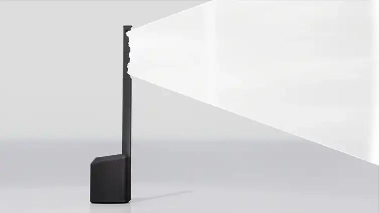 Sonido horizontal en 180° grados