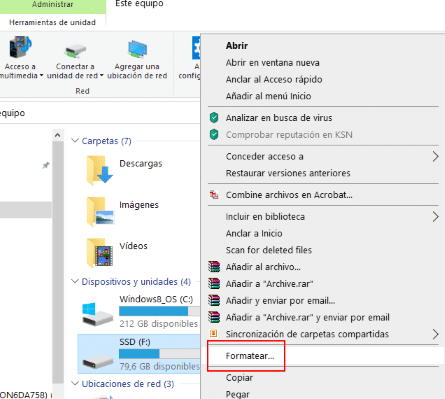 solucion a no mostrar memoria real