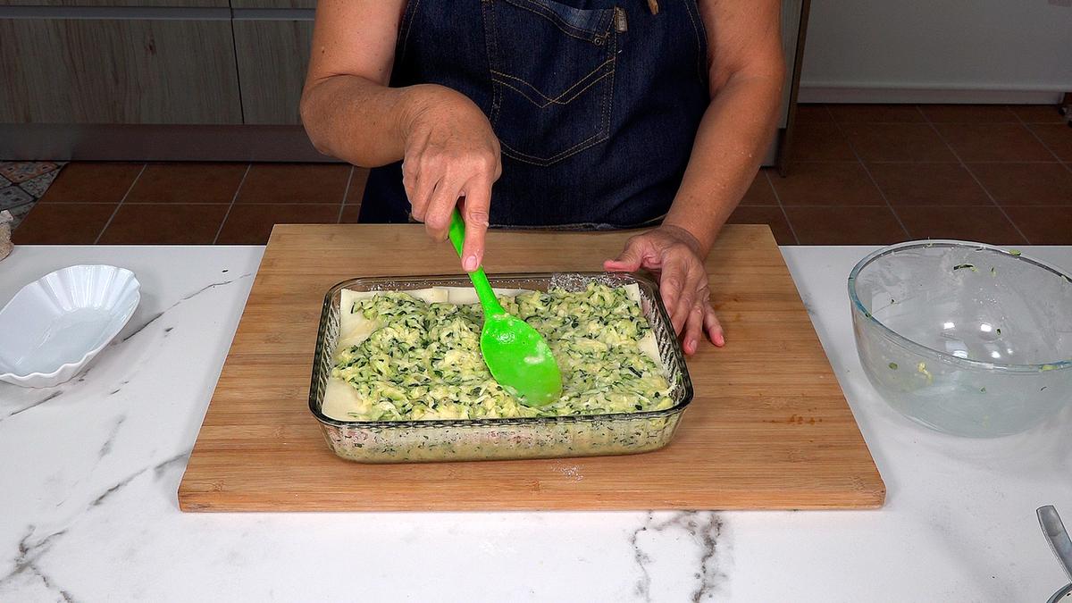 PASTEL DE CALABACÍN Y PATATA FÁCIL - Loli Domínguez - Foto 14