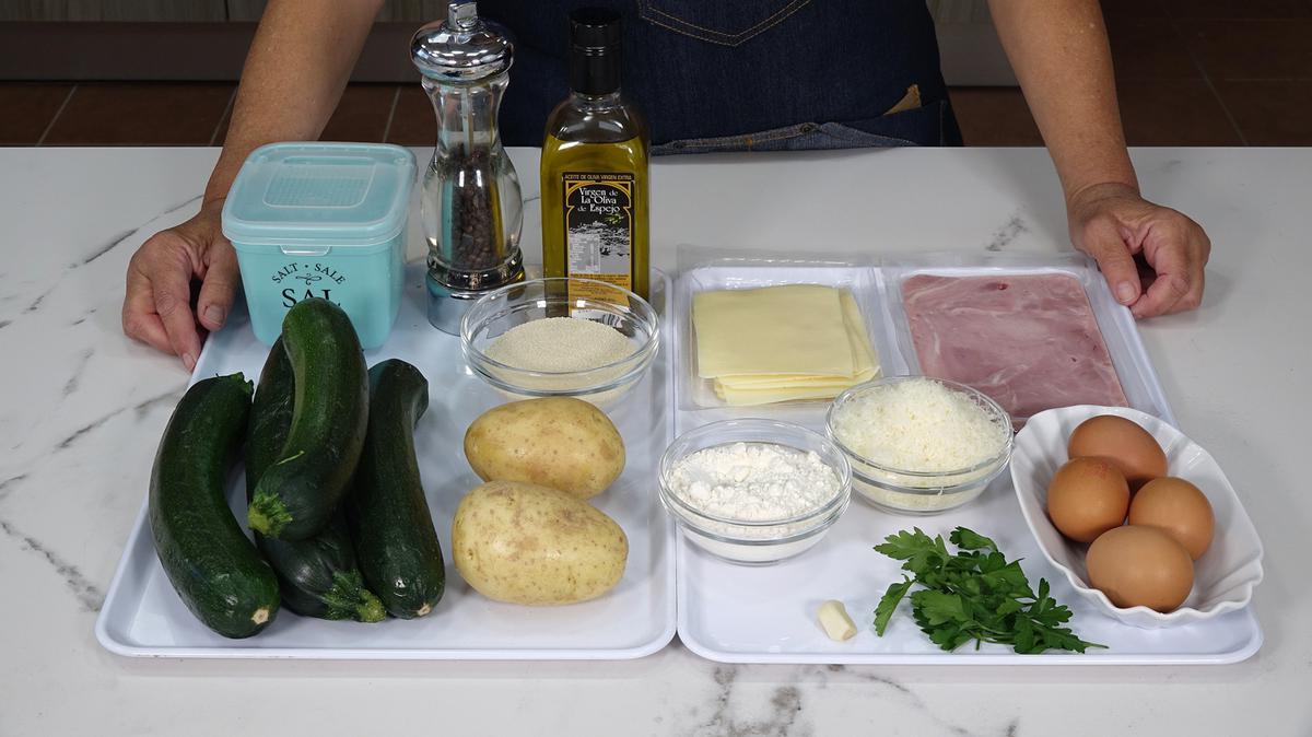 PASTEL DE CALABACÍN Y PATATA FÁCIL - Loli Domínguez - (Foto 1)