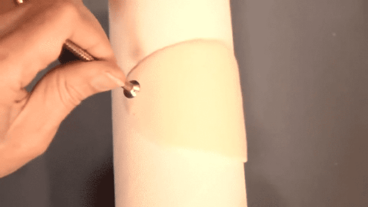 tornillo tubo carton sello