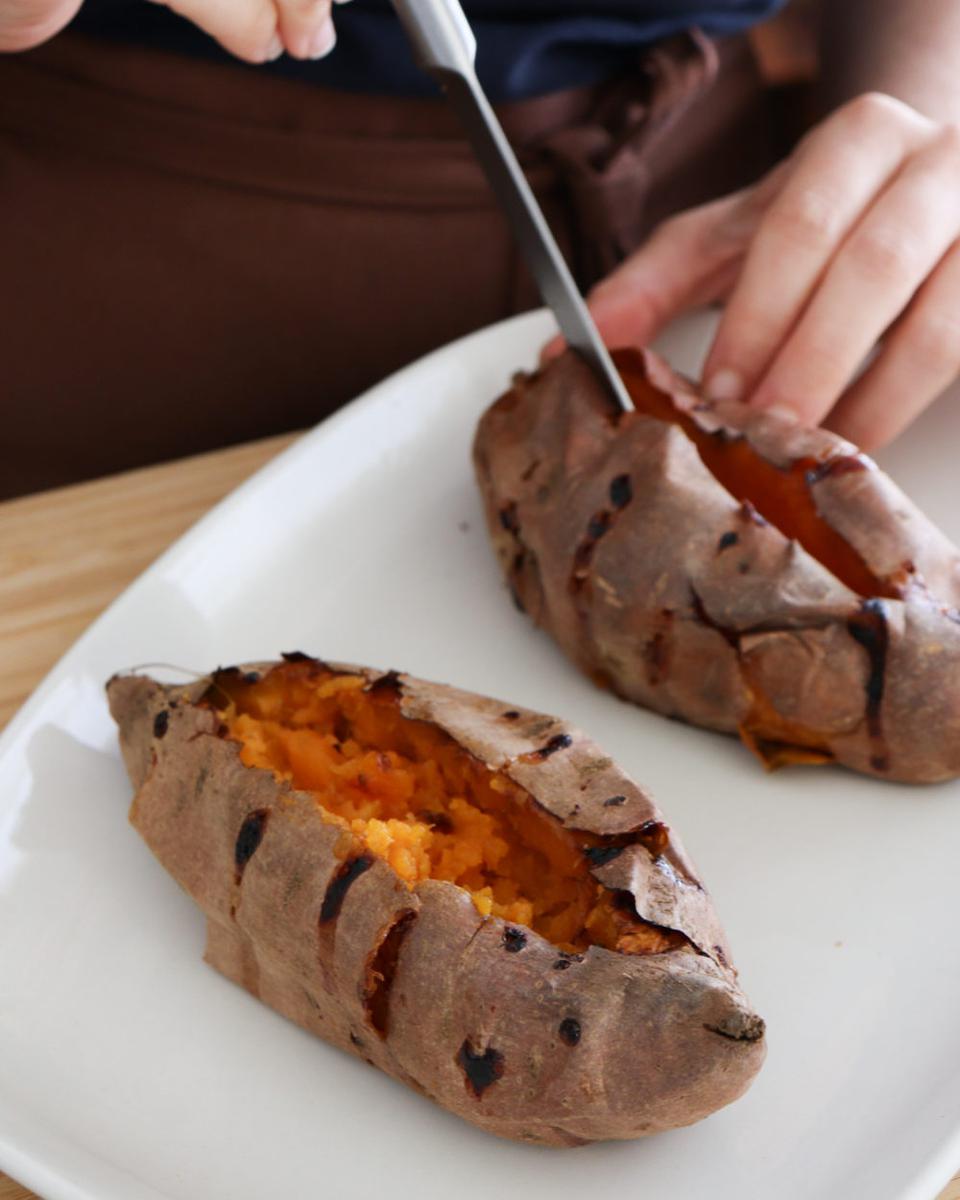 boniato al horno relleno queso