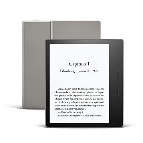 Kindle Oasis, ahora con luz cálida ajustable, resistente al agua, 32 GB, wifi, grafito + Kindle...