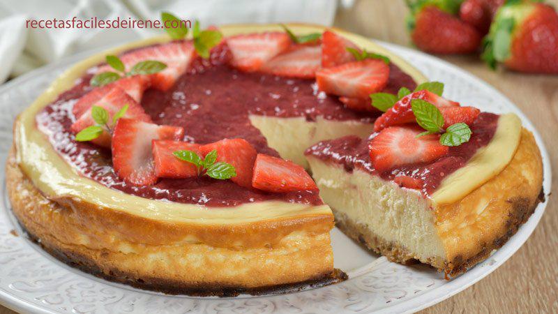 como hacer tarta de queso New York Cheesecake