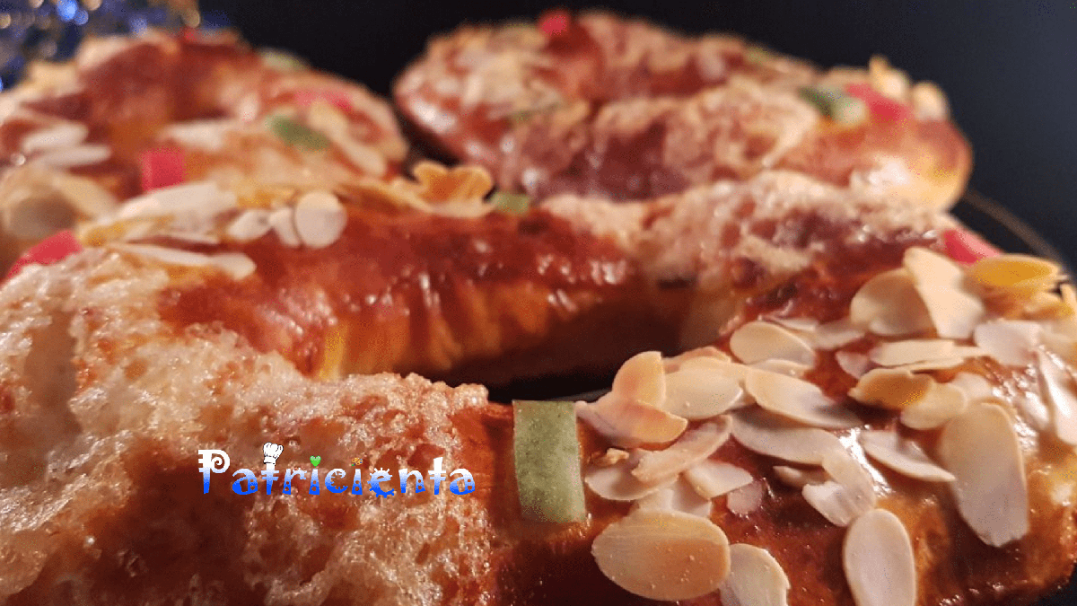 Mini Roscones de Reyes en freidora de aire caliente