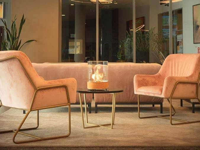 chimenea de bioetanol de mesa