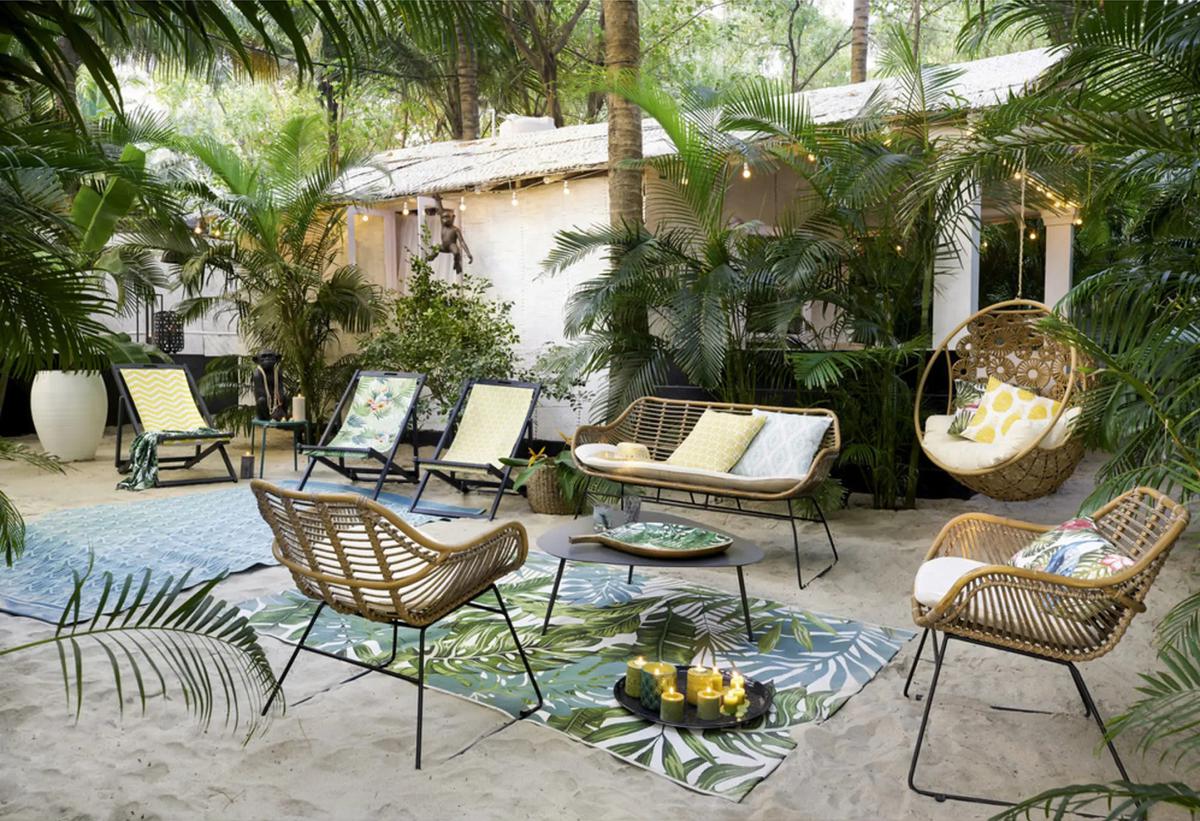 Decora los espacios exteriores con alfombras de verano 4