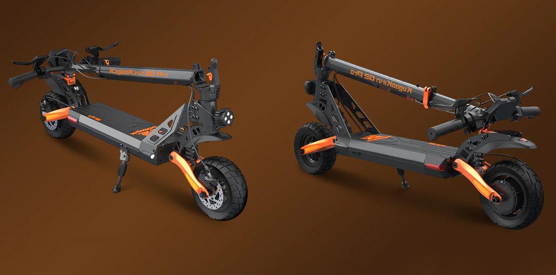 KUGOO G2 PRO - Plegado