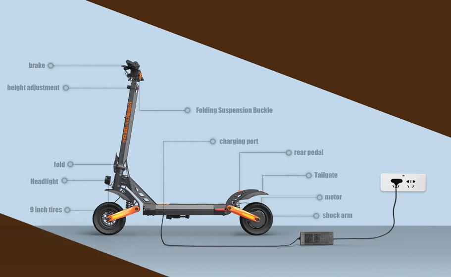 KUGOO G2 PRO - Batería