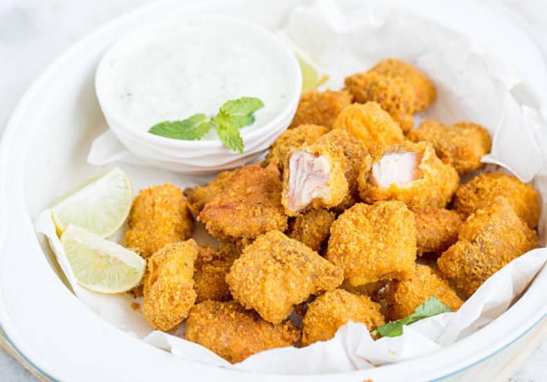 Nuggets de pollo airfryer freidora de aire