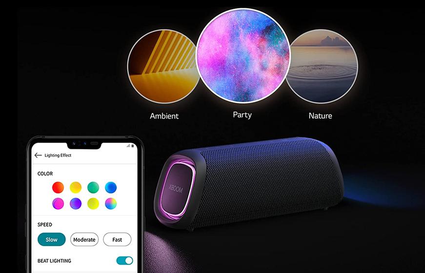 Aplicación XBOOM de LG