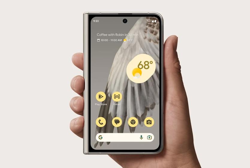 Google Pixel Fold - Pantalla externa
