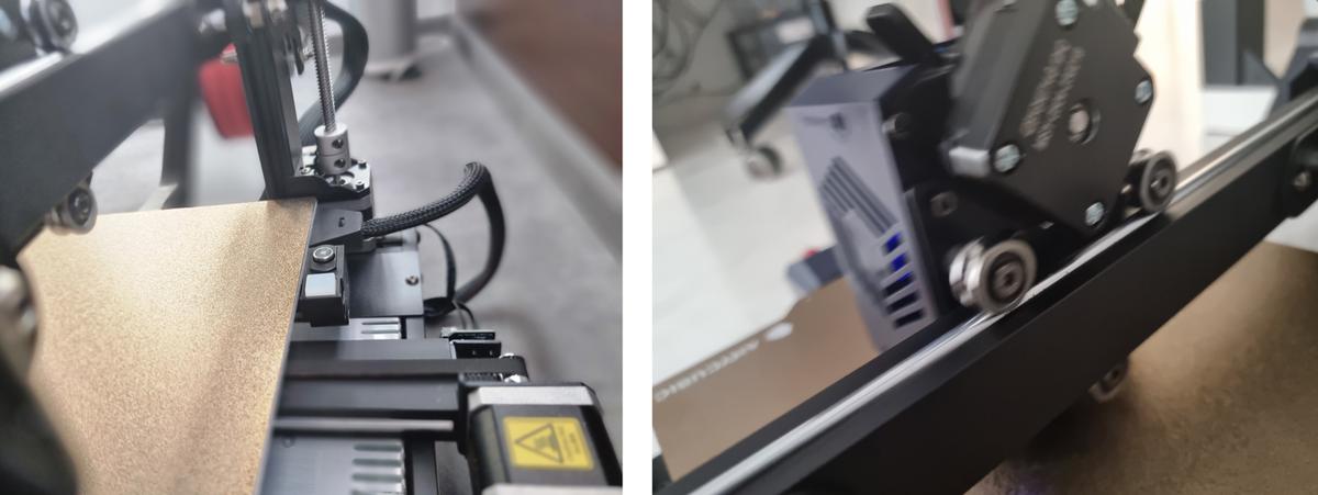 Anycubic Kobra 2 - Sistema de raíles