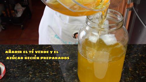 como hago kombucha casera
