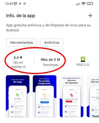buena opinion del antivirus