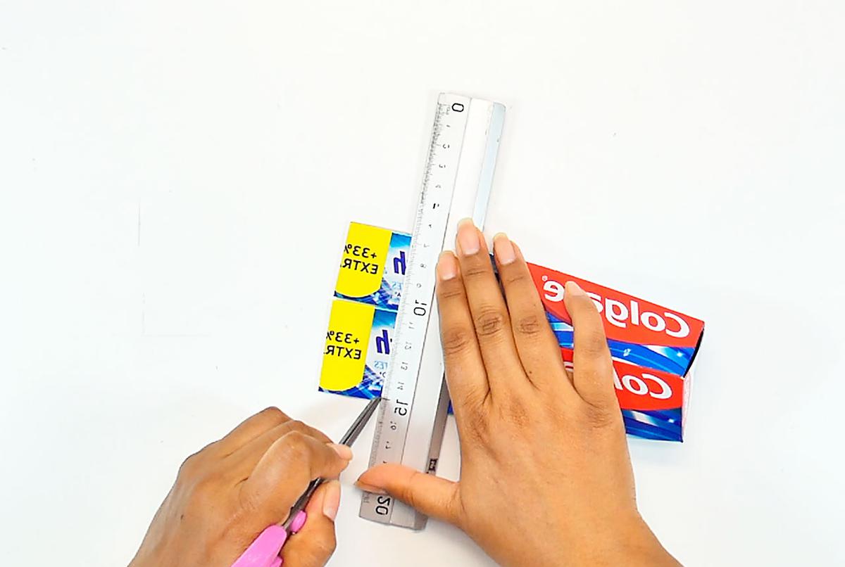 Organizador de escritorio reciclado