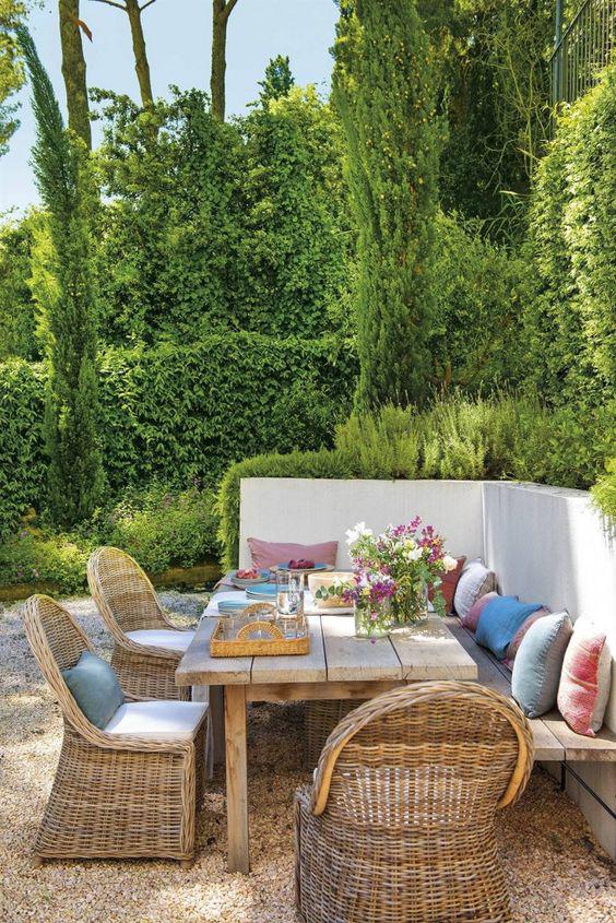 Ideas para ayudarte a crear un hermoso rincón relajante en tu jardín