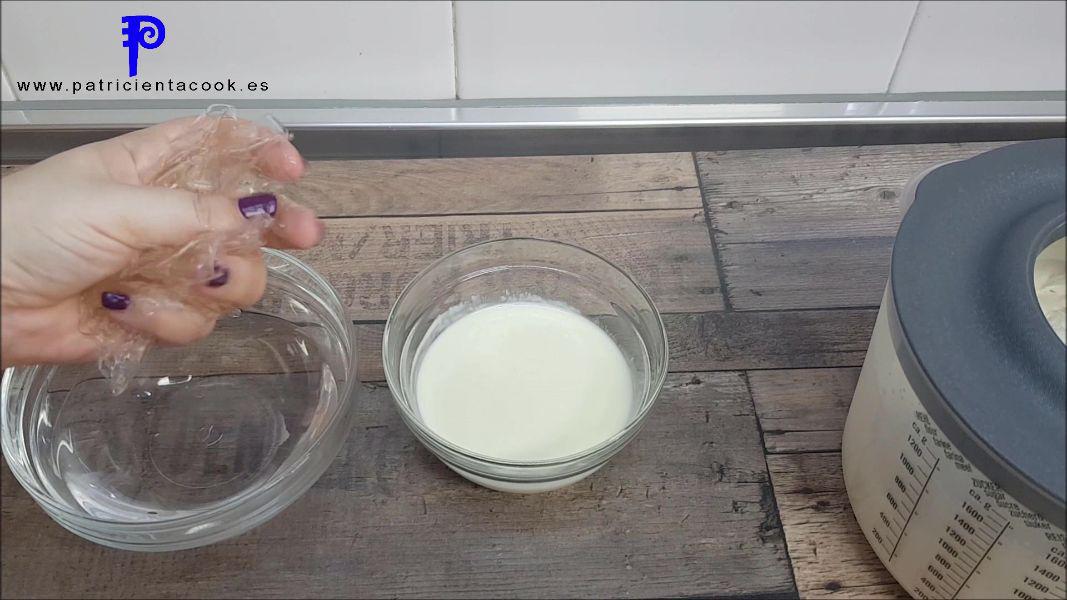 Tarta Portuguesa o tarta de nata (crema de leche). Patricienta Cook.