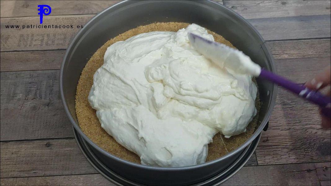 Tarta Portuguesa o tarta de nata (crema de leche). Patricienta Cook.