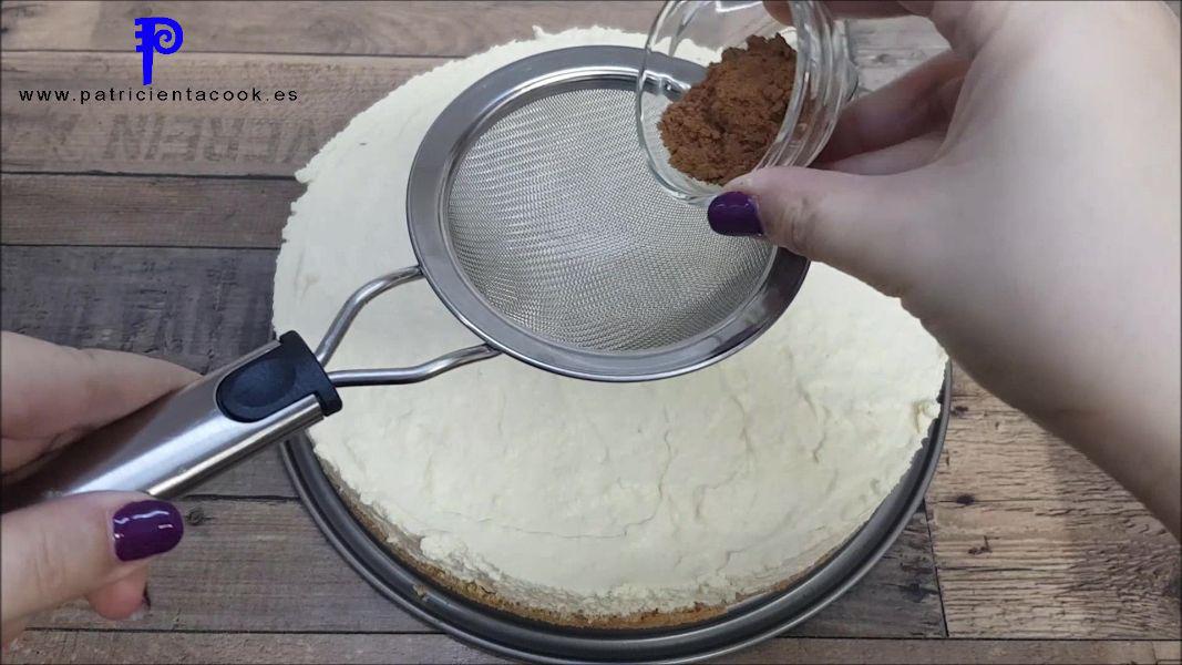 Tarta Portuguesa o tarta de nata (crema de leche). Patricienta Cook.