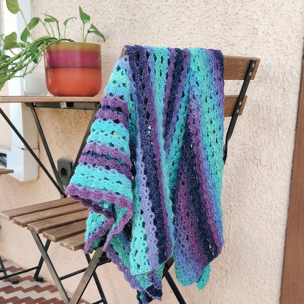 chal a crochet de verano