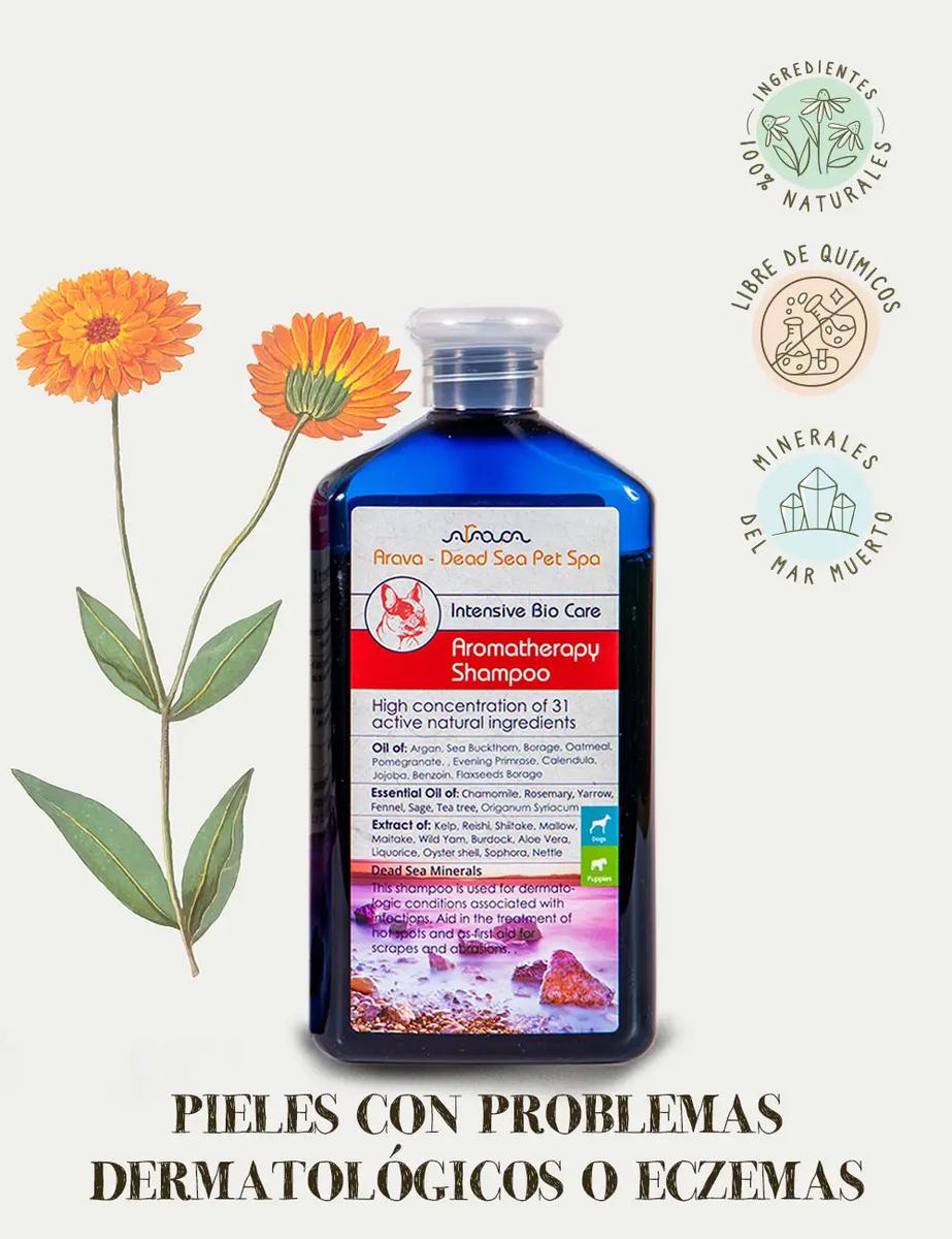 champu arava para perros con dermatitis y pieles sensibles