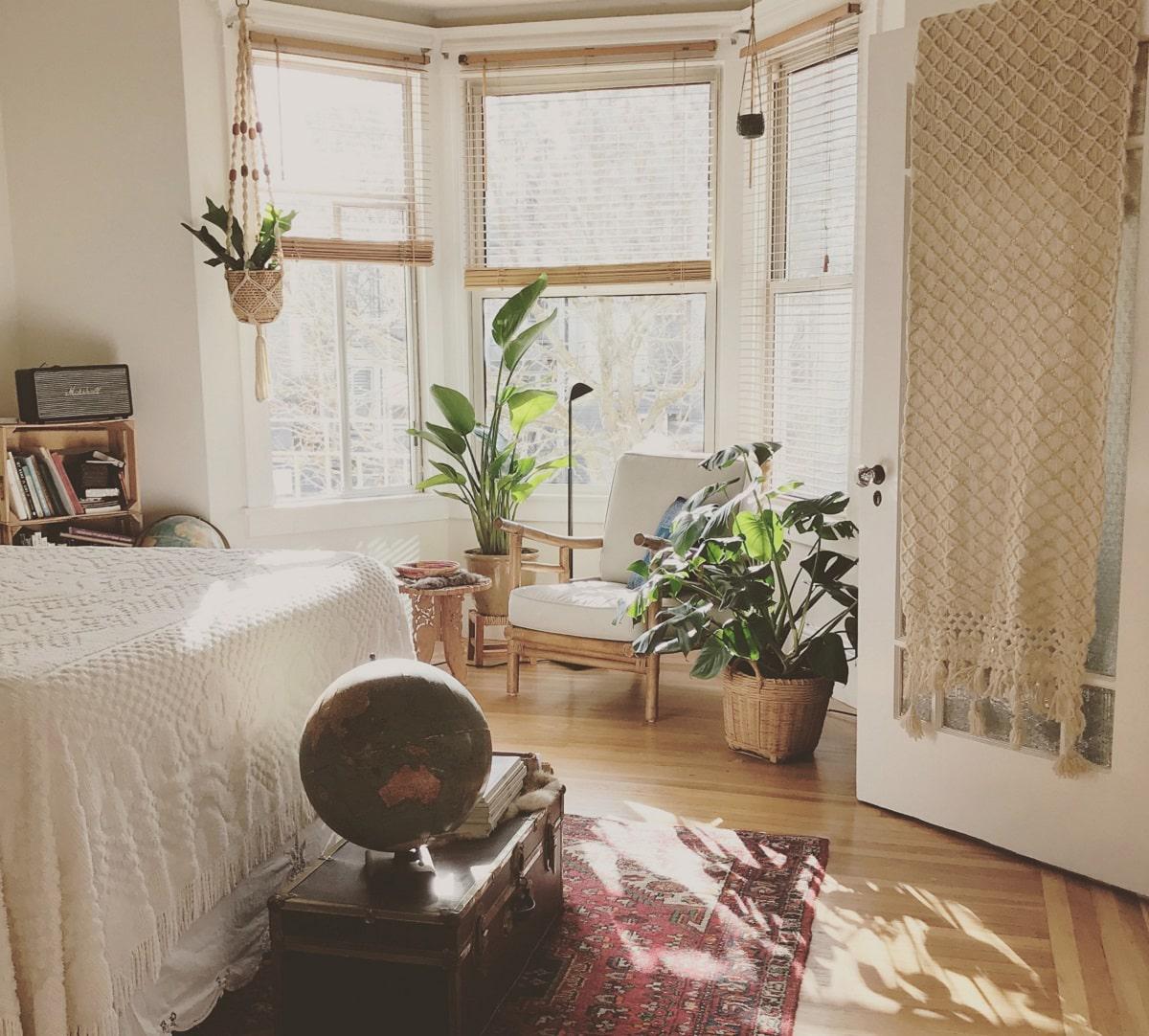 decoración-ecléctica-dormitorio