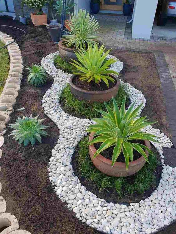 Proyectos con piedras para jardines