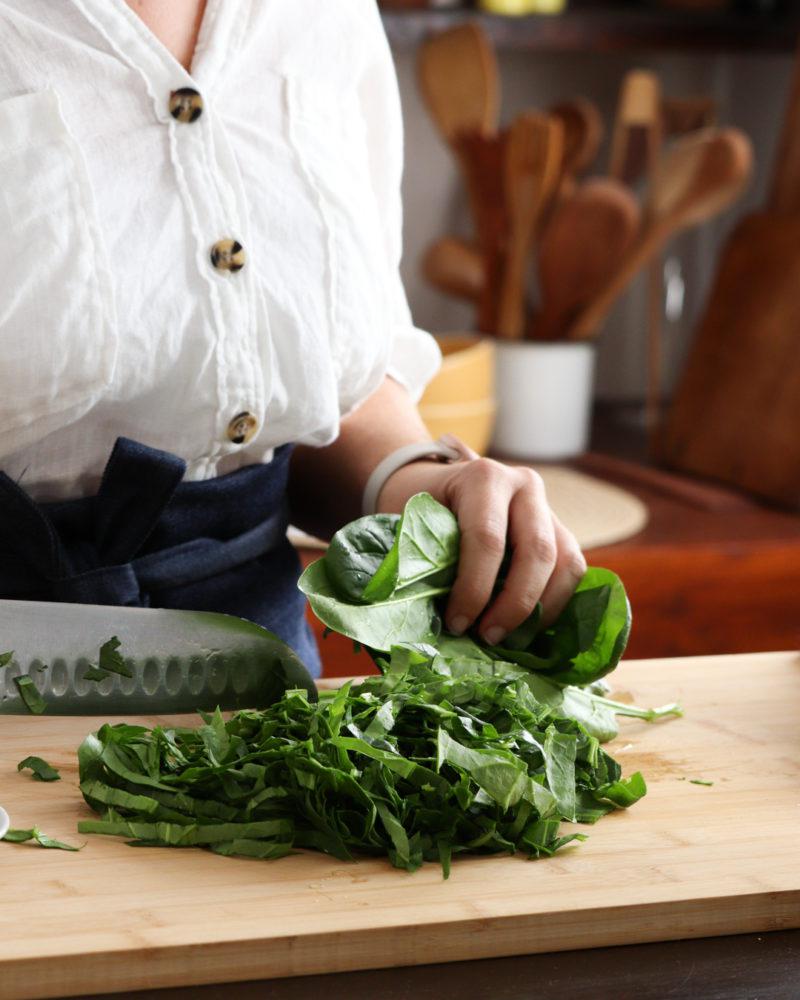 croquetas espinaca fresca receta