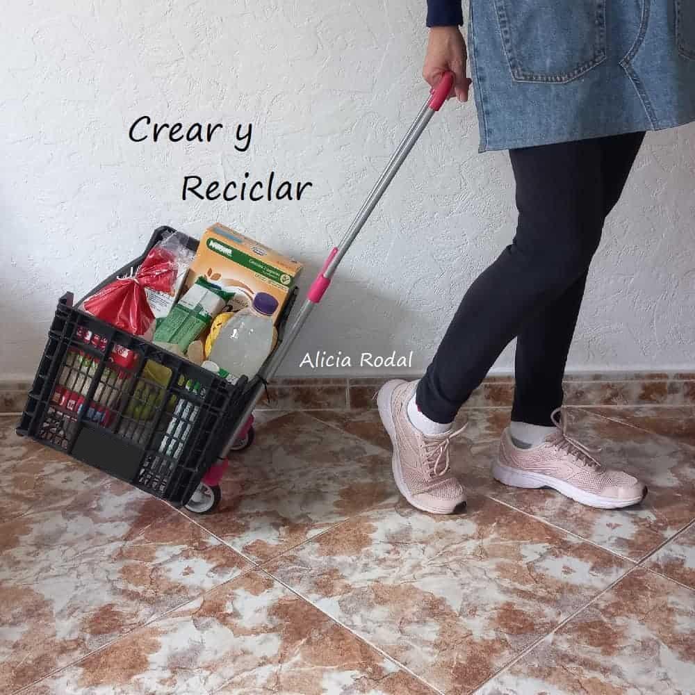 En este tutorial te mostraré 2 ideas rápidas y útiles, que te harán tu vida más fácil. Además, muy económicas, porque vamos a reutilizar materiales reciclados, como las cajas o cestas plásticas de las frutas y verduras, si, esas que encontrarás en fruterías y supermercados.