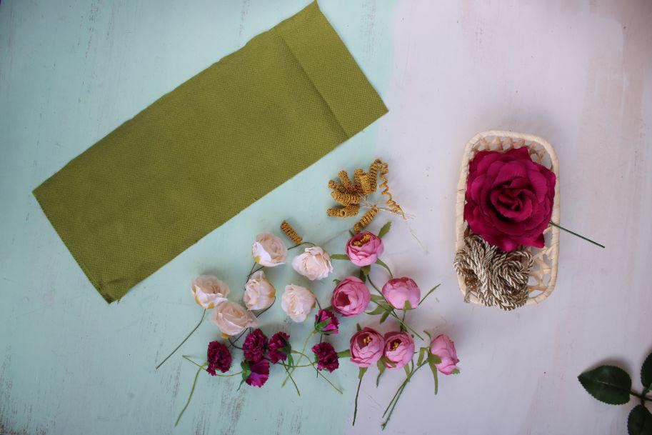 Cómo hacer cinturón flores