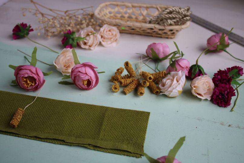 Cómo hacer cinturón flores