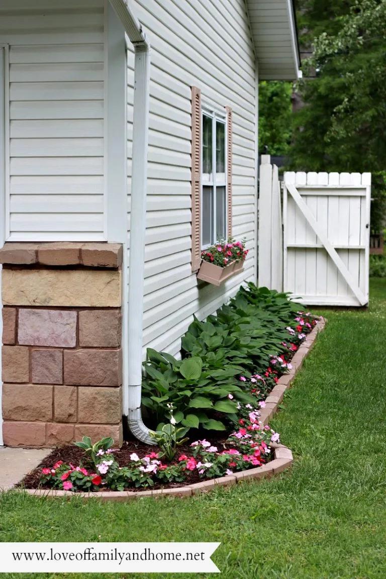 Ideas simples pero hermosas de jardinería en el patio trasero