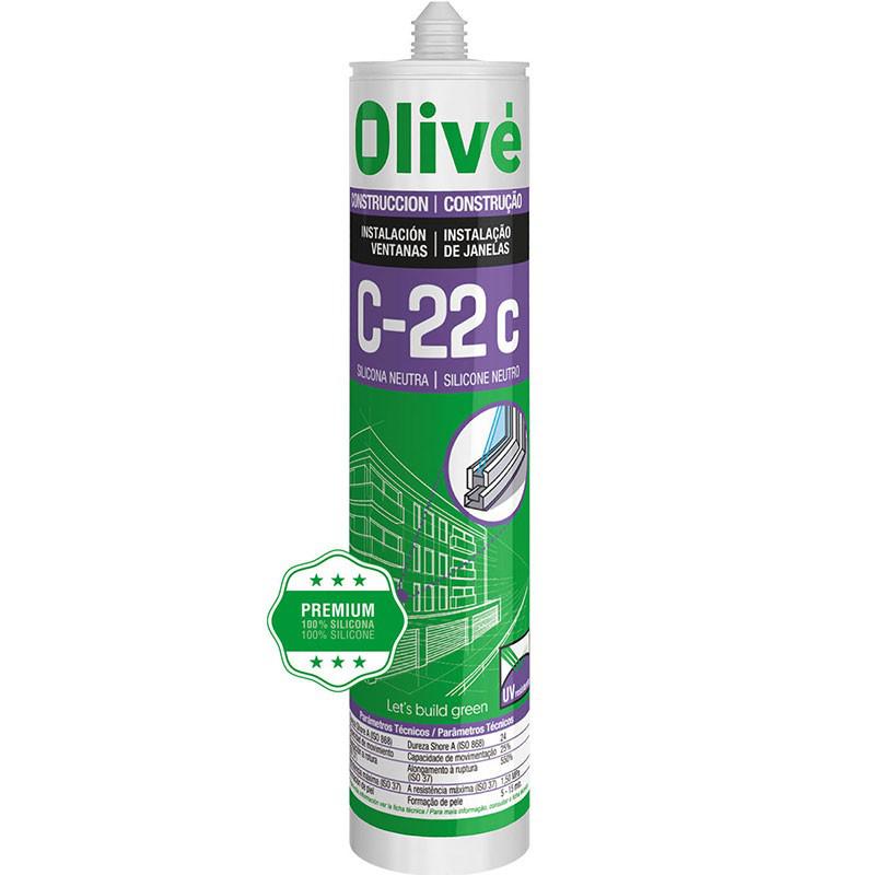 Olive C22 silicona neutra blanca