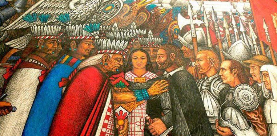Conquista de América, Hernan Cortes, Malinche