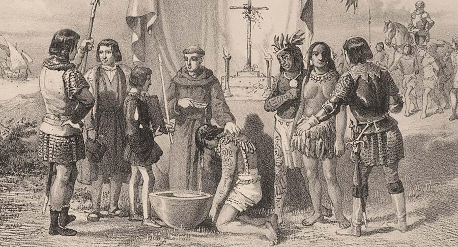 Evangelización durante la Conquista de América