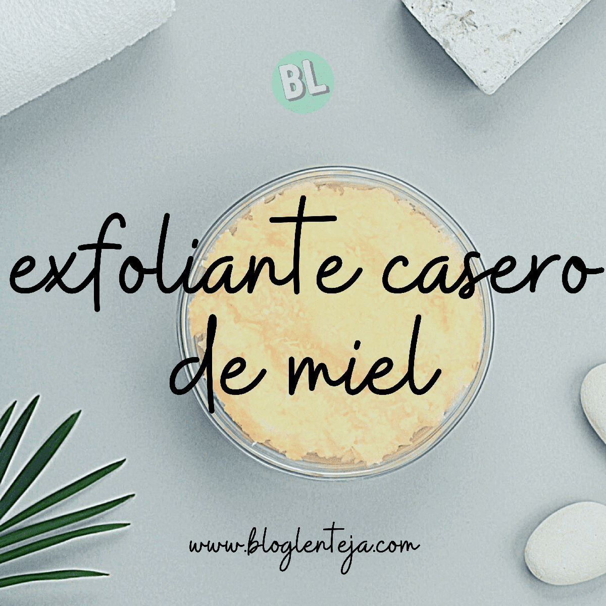 Exfoliante casero de miel