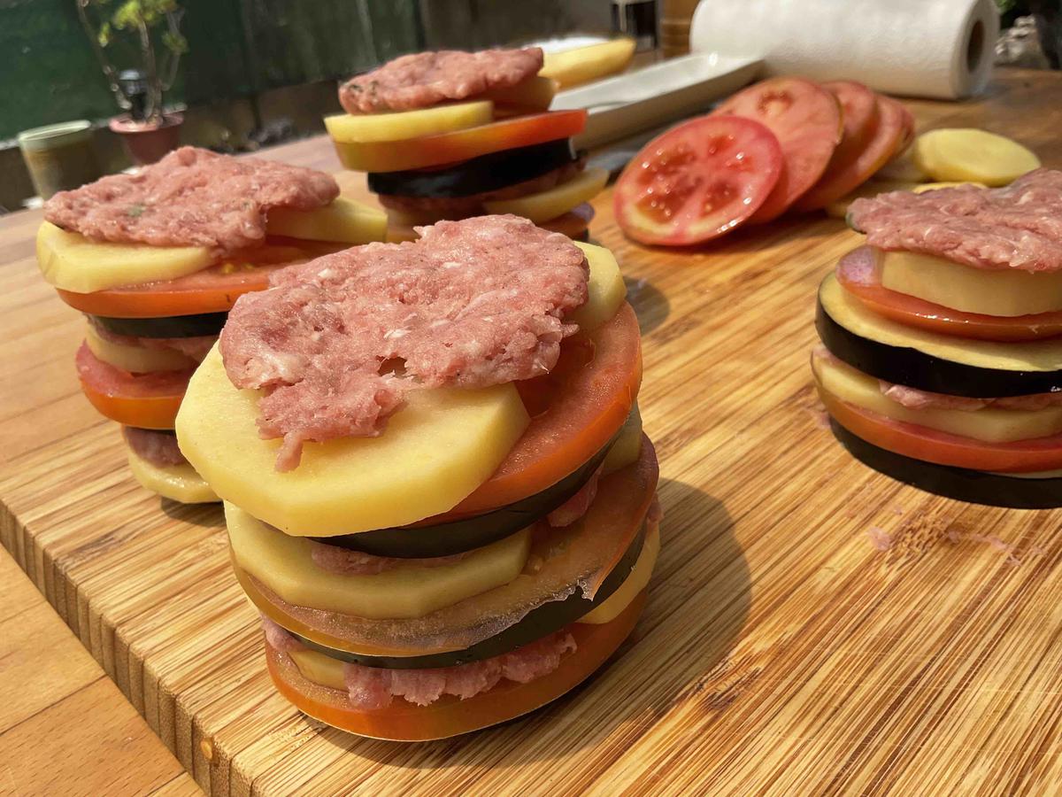 PASTEL DE BERENJENAS Y CARNE