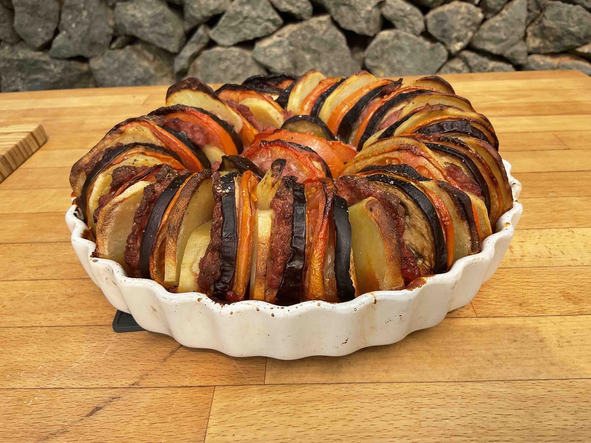 PASTEL DE BERENJENAS Y CARNE