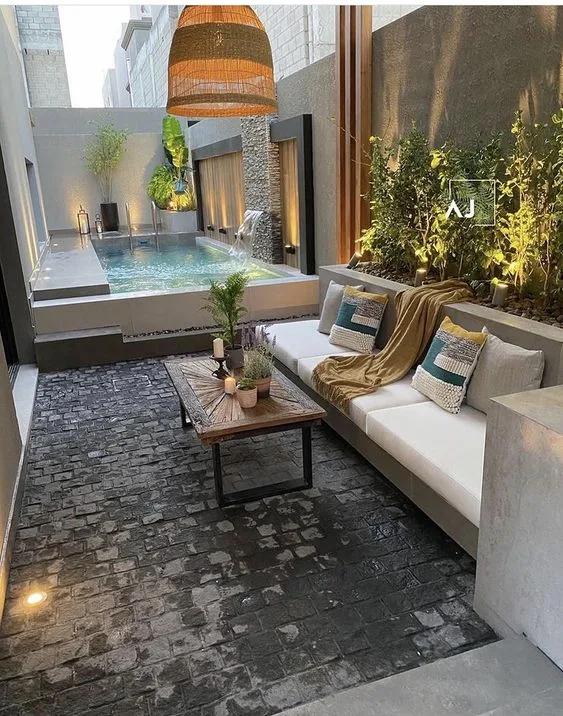 Piscina para patios traseros