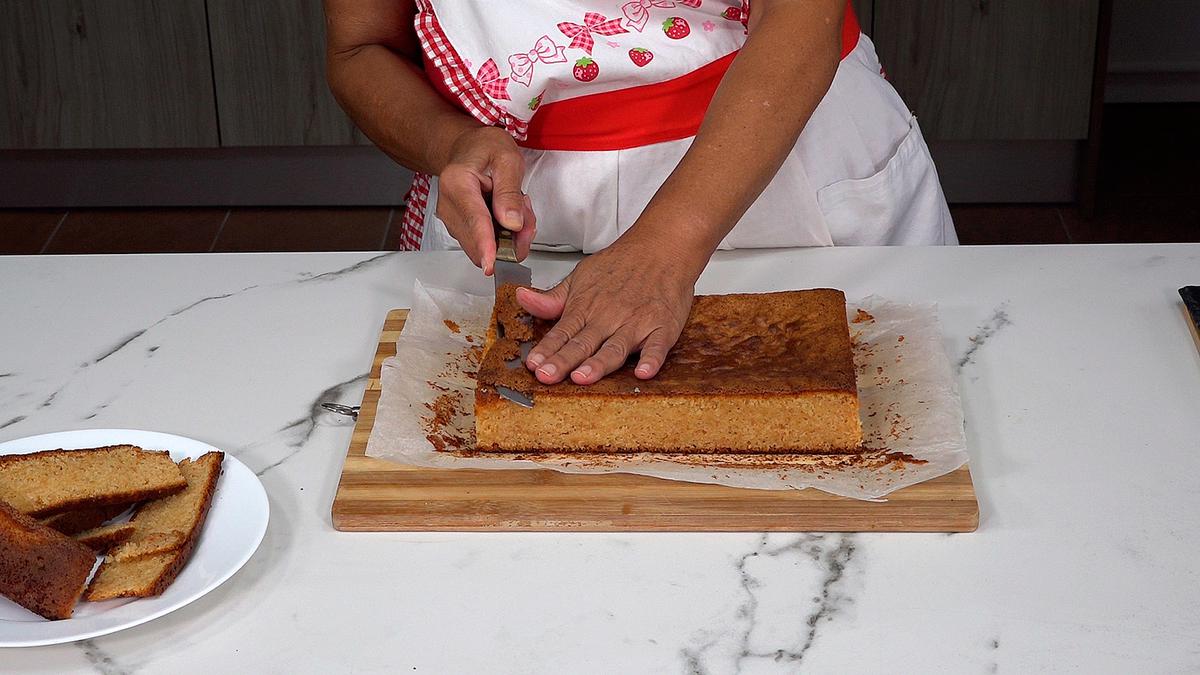 POSTRE DE DOMINGO (RECETA ANTIGUA). Este dulce me la he enseñado mi amiga Andrea que esta receta está en su familia desde hace mucho tiempo - Loli Domínguez - Foto 11