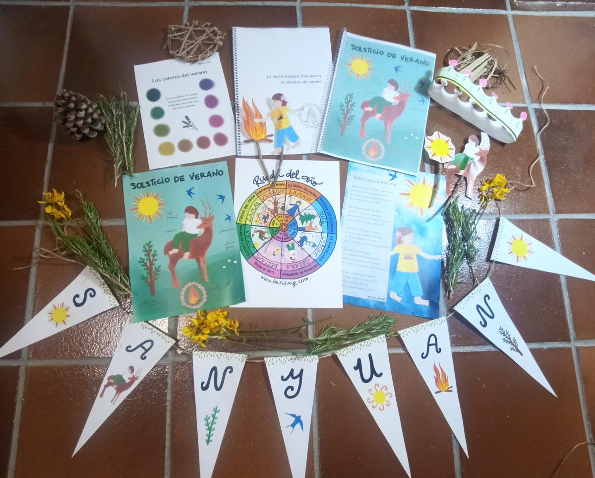 Vista general del pack impreso San Juan