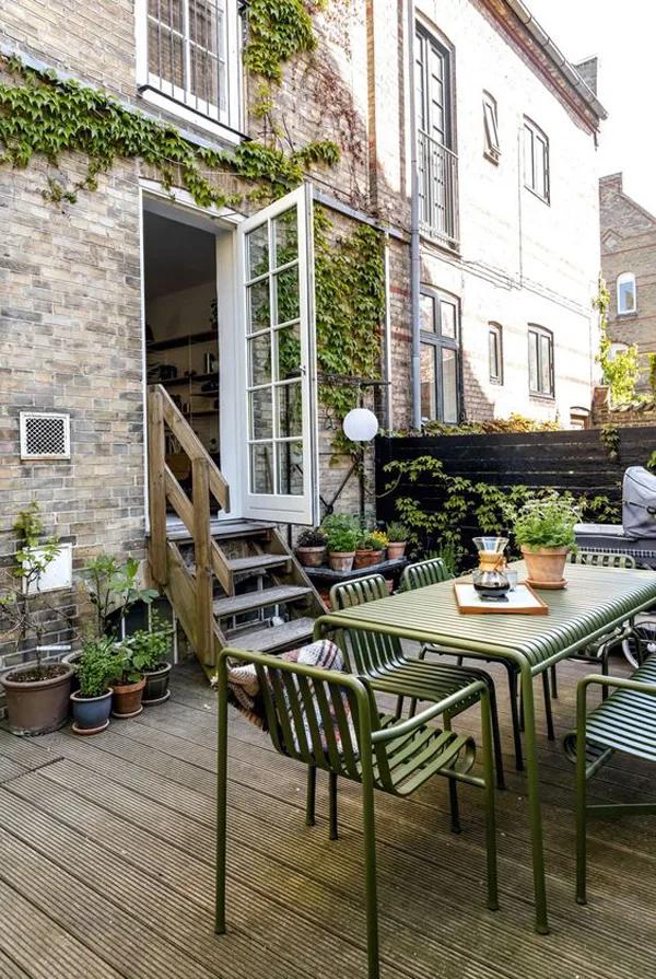 Comedores para una terraza acogedora