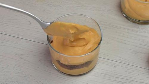 dulce de leche para postre en vasitos sabor chocotorta