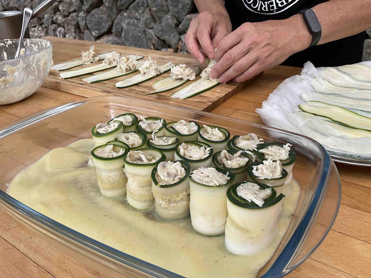 CALABACINES RELLENOS Receta Saludable