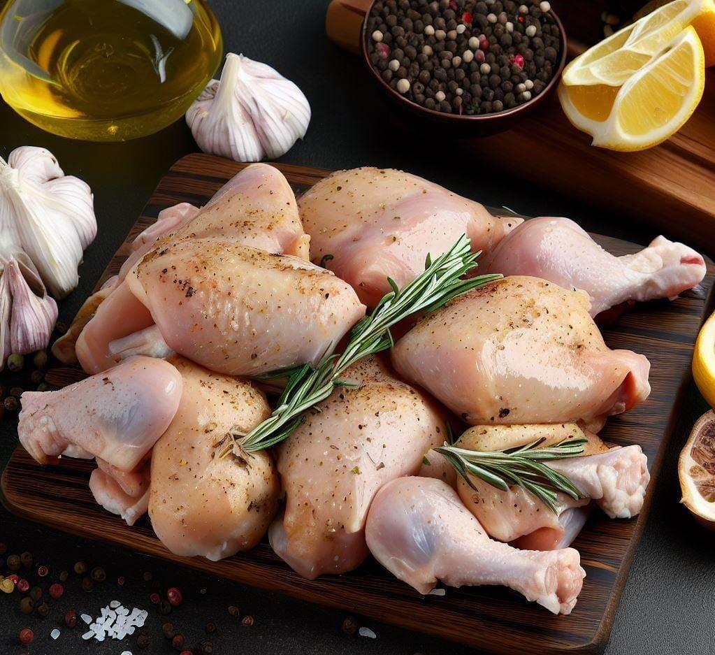 ingredientes pollo al ajillo